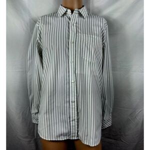 Rohan Worldview Shirt Button Up Long Sleeve Mens M White Total UV Protection